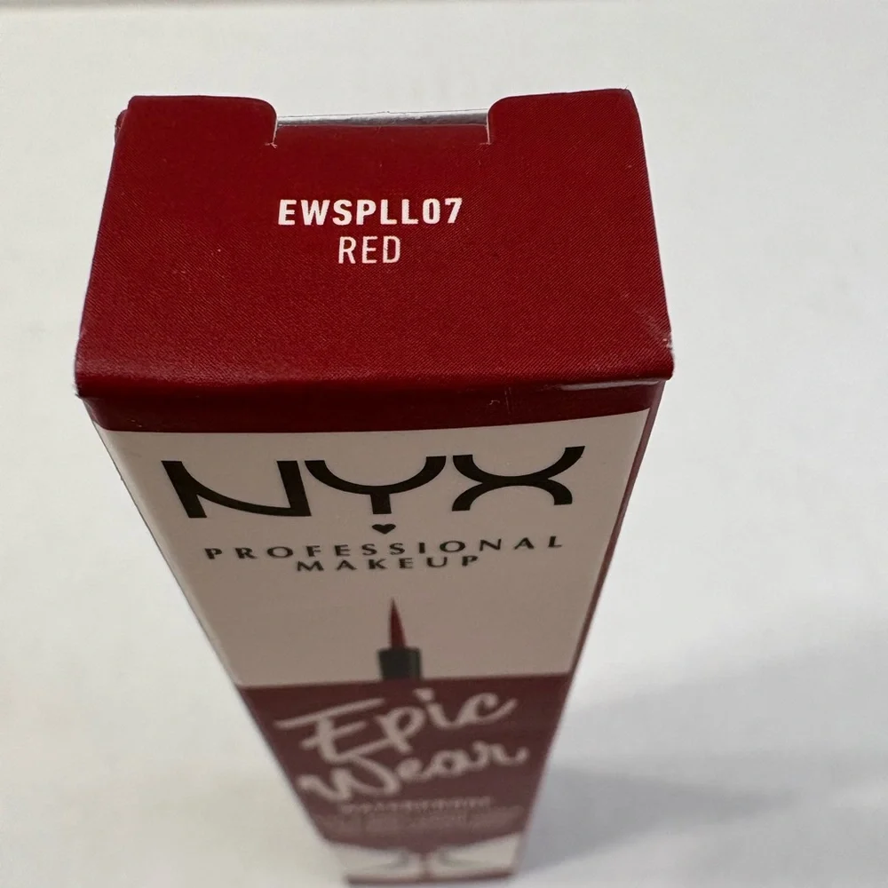 Red NYX Professional Makeup Epic Wear Waterproof Liquid Liner